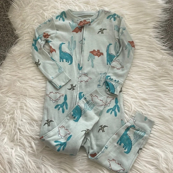 Carter's Other - New!! Baby Dino 🦕 feetless onsie 18 months